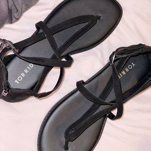 Torrid- Black Sandals